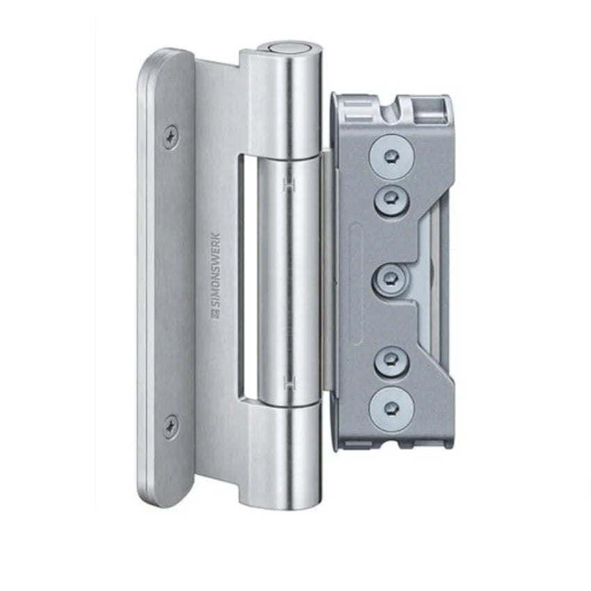 Set balamale usi de intrare din lemn, cu deschidere spre interior, SIMONSWERK BAKA 4010 3D PROTECT, 160 kg, set 3 buc