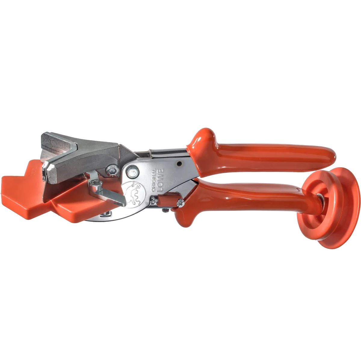 Foarfeca pentru taiat garnituri izolante Lowe cu rola pentru introducere a garniturii