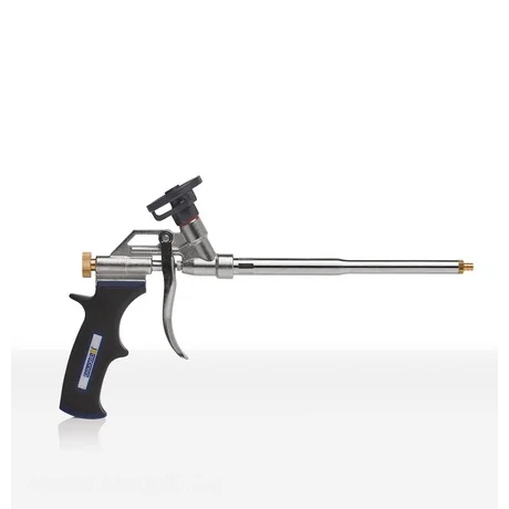 Pistol metalic nichelat pentru spuma, Blaugelb