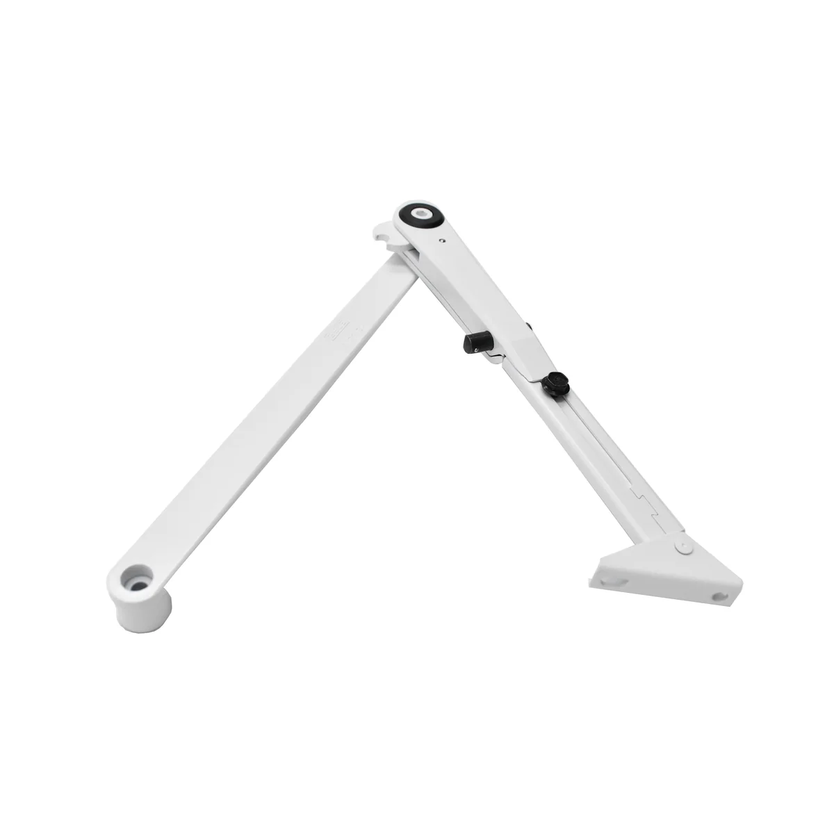 Brat fixabil cu buton pentru amortizor GEZE TS 2000/4000 culoare alb