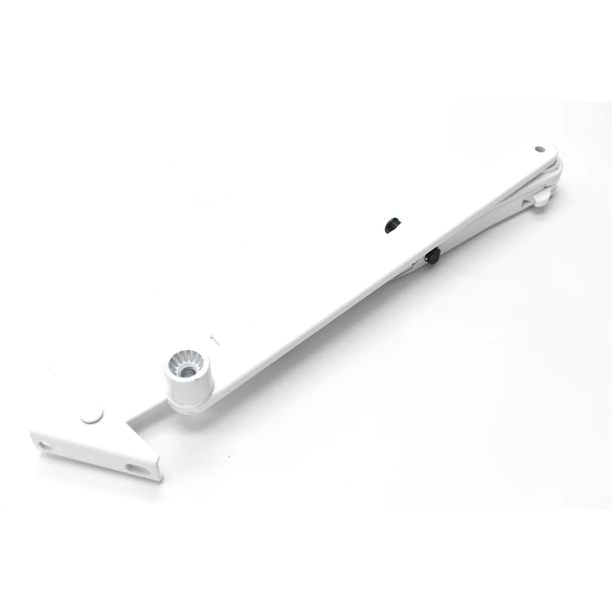 Brat fixabil cu buton pentru amortizor GEZE TS 2000/4000 culoare alb