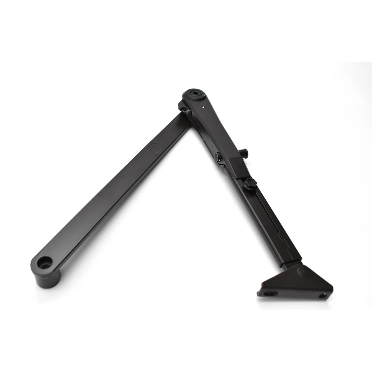 Brat fixabil cu buton pentru amortizor GEZE TS 2000/4000 culoare maro