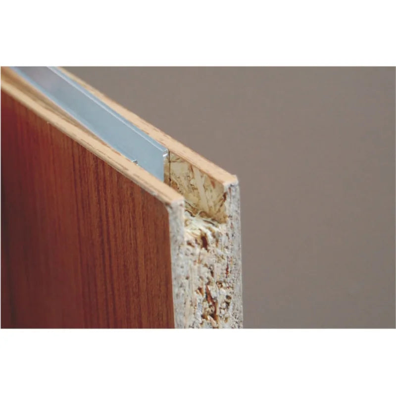 Sina de glisare Kamex din aluminiu, culoare gri mat, lungime 2000 mm, greutate usa max 100 kg