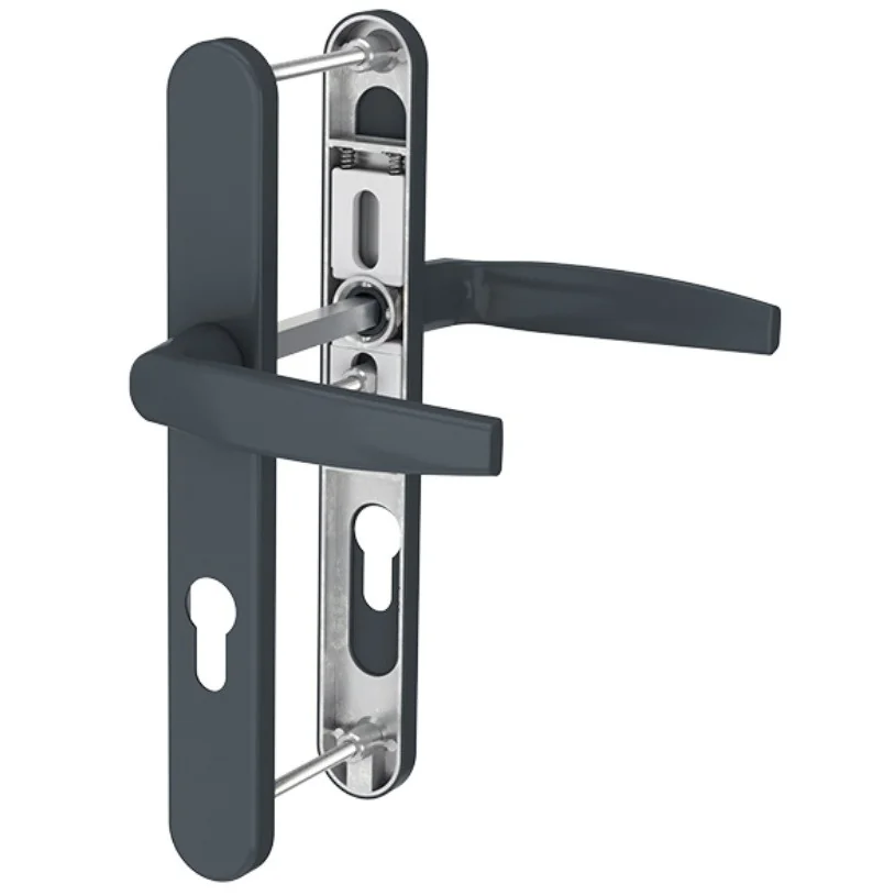 Maner usa termopan, Victory, exterior, 92 x 32 mm, cu arc, material aluminiu, gri antracit RAL7016