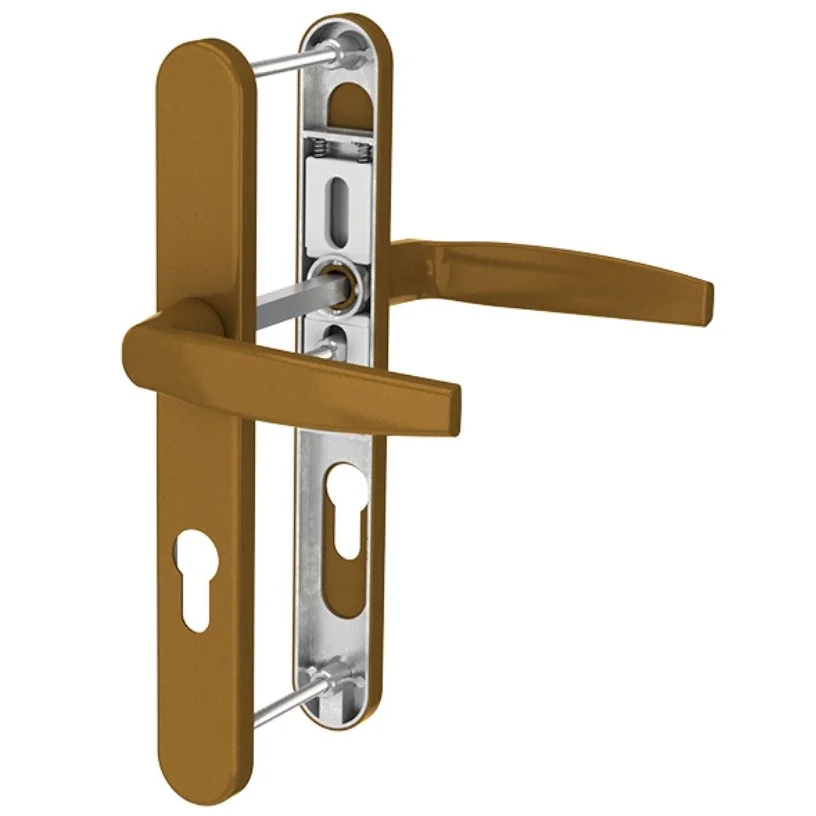 Maner usa termopan, Victory, exterior, 92 x 32 mm, cu arc, material aluminiu, culoare bronz