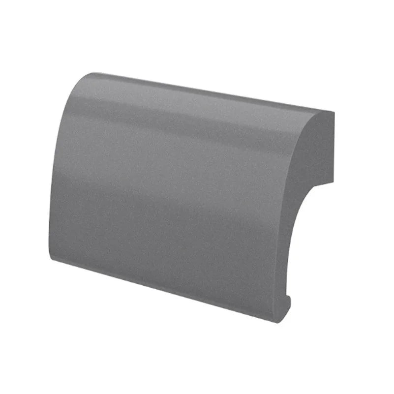 Maner usa tip scoica, tragator, De Luxe, din aluminiu, culoare titan