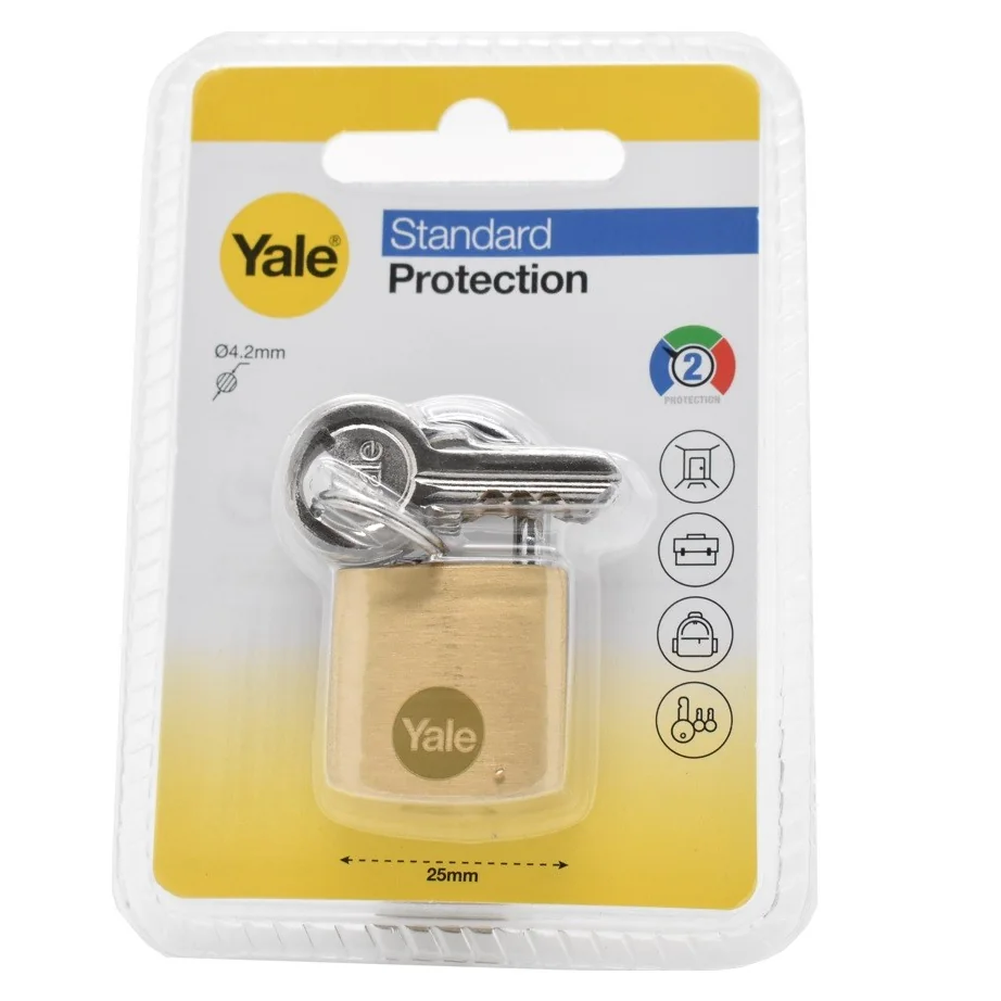 Lacat Yale din alama corp 25 mm, veriga standard, nivel standard de protectie Y110B/25/113/1
