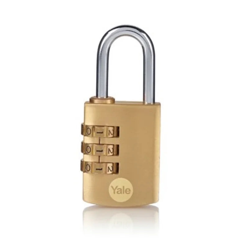 Lacat Yale din alama corp 30 mm, cu cifru 3 discuri, veriga standard, nivel standard de protectie Y150B/30/125/1