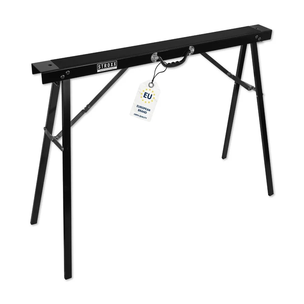 Capra de lucru pliabila, STROXX, banc de lucru metalic, capacitate 136 kg