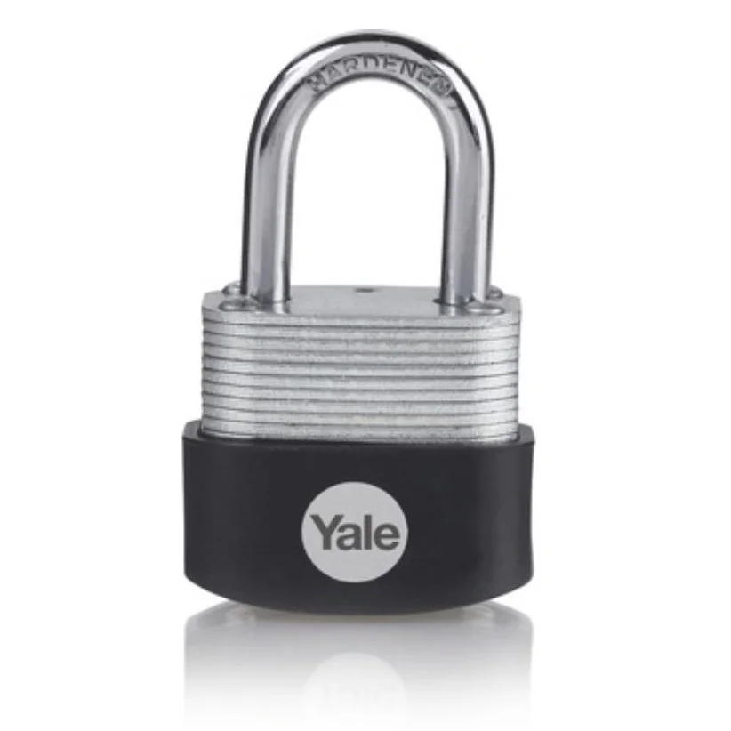 Lacat Yale din otel laminat corp 30 mm, veriga standard, nivel inalt de protectie Y115B/30/117/1