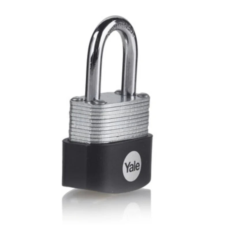 Lacat Yale din otel laminat corp 30 mm, veriga standard, nivel inalt de protectie Y115B/30/117/1