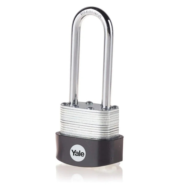 Lacat Yale din otel laminat corp 40 mm, veriga lunga, nivel inalt de protectie Y125B/40/163/1