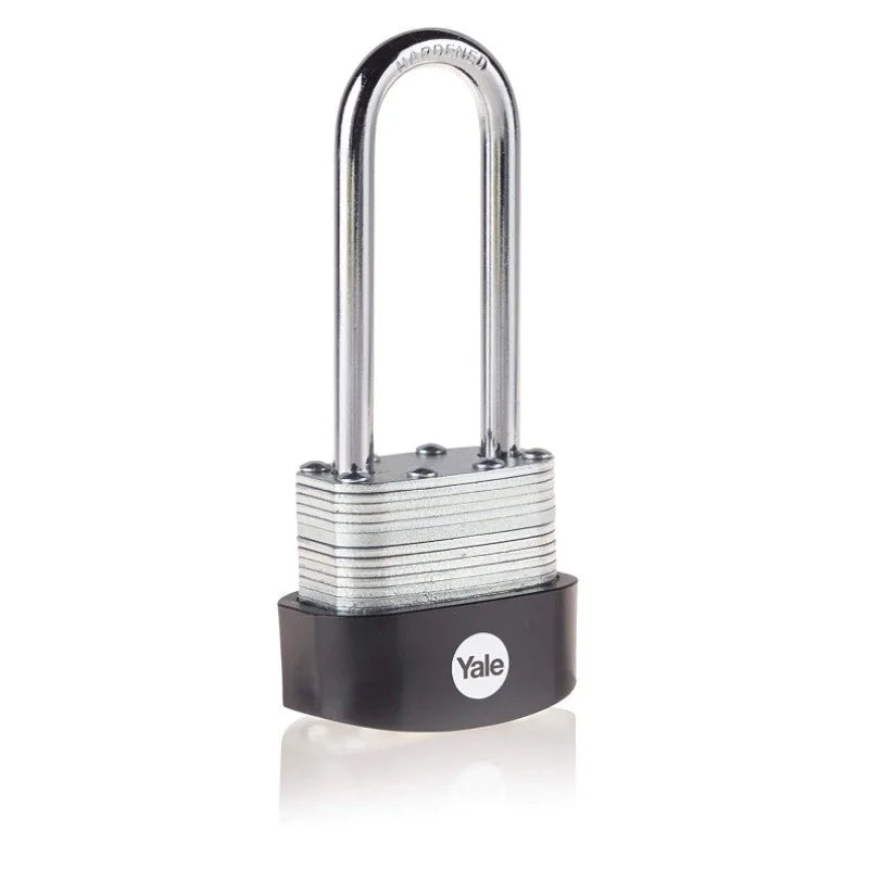 Lacat Yale din otel laminat corp 40 mm, veriga lunga, nivel inalt de protectie Y125B/40/163/1