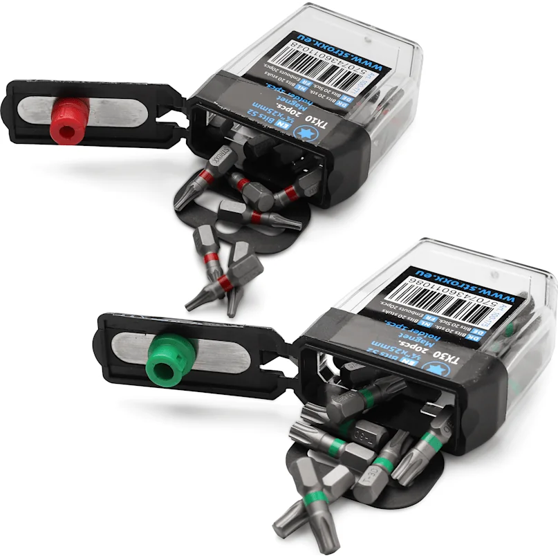 Set biti S2 TX30 1/4''X25, STROXX, 20 buc/set
