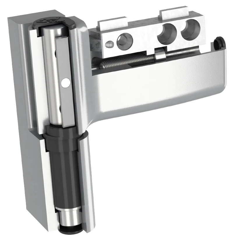 Balama usa termopan Medos Joker, reglabila 3D, greutate maxima usa 120 kg, inaltime cercevea 15.75-19.25 mm, culoare bronz