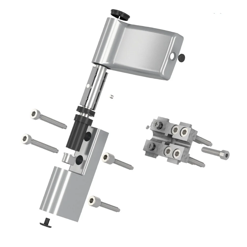 Balama usa termopan Medos Joker, reglabila 3D, greutate max usa 120 kg, inaltime cercevea 18.75-22.25 mm, culoare maro RAL 8077