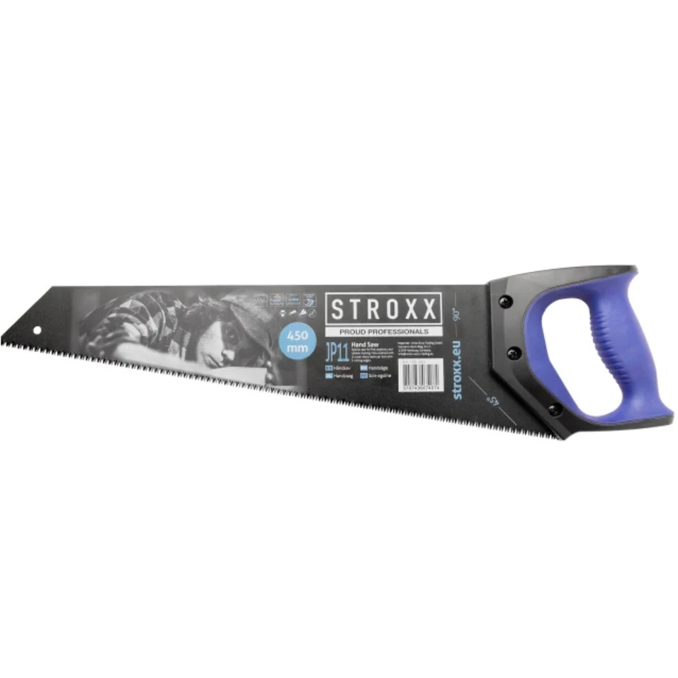 Fierastrau de mana pentru lemn STROXX lungime 450 mm cu maner din plastic