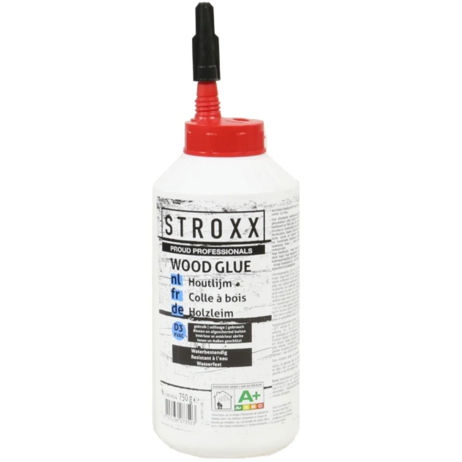 Adeziv pentru lemn STROXX Super D3 PVAC impermeabil, cutie la 750 grame