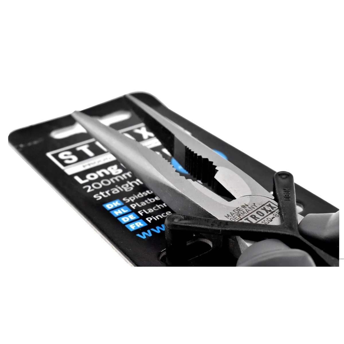 Cleste drept STROXX cu varf alungit lungime 200 mm