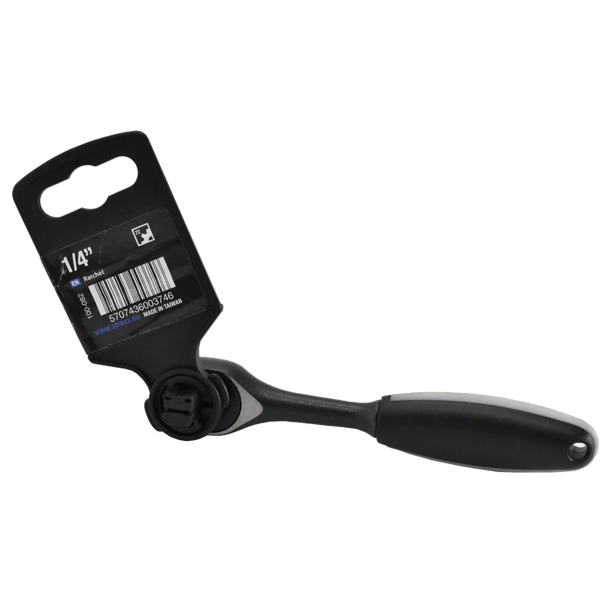 Antrenor cheie cu clichet STROXX 1/4" culoare negru