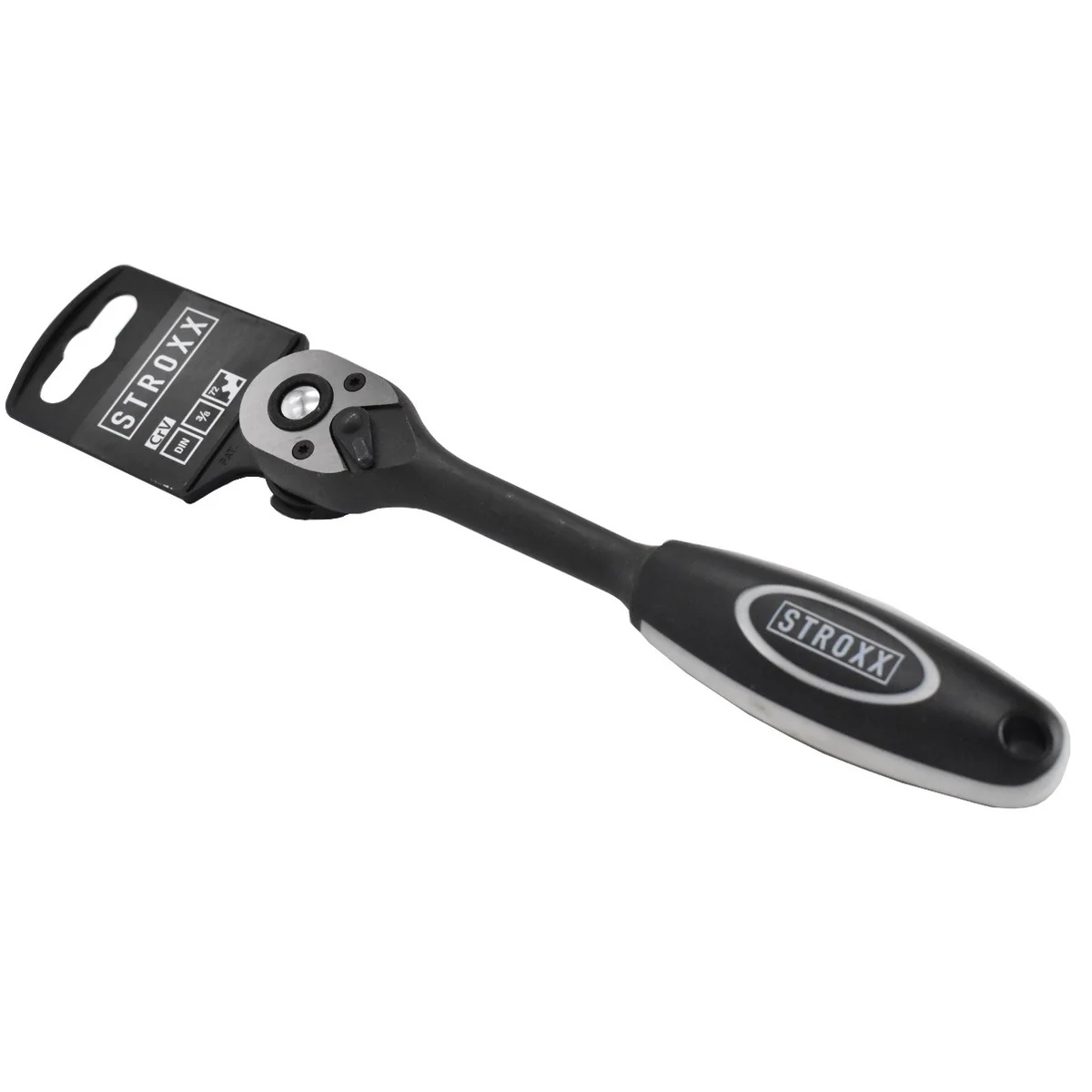Antrenor cheie cu clichet STROXX 3/8" culoare negru