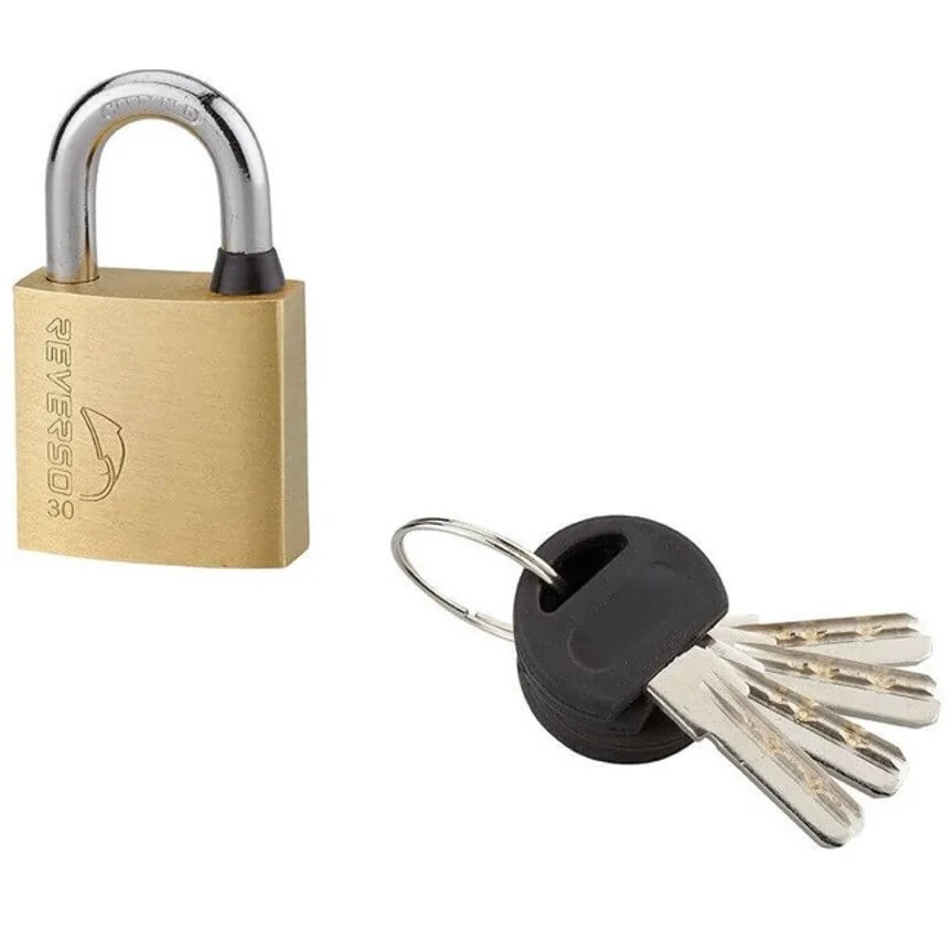 Lacat Thirard Reverso din alama corp 30 mm, veriga standard nivel 9 de securitate