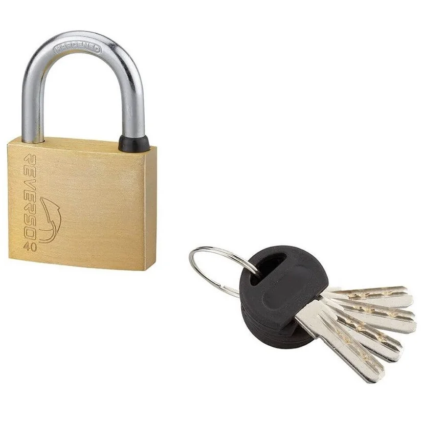Lacat Thirard Reverso din alama corp 40 mm, veriga standard nivel 9 de securitate