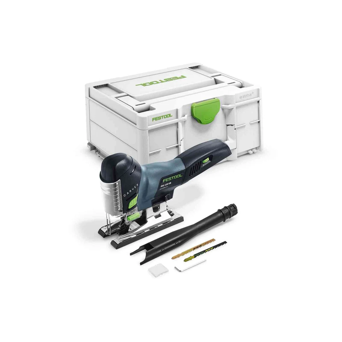 Fierastrau vertical Festool CARVEX PSC 420 EB-BASIC, pentru acumulator, fara acumulator si incarcator in pachet 576521