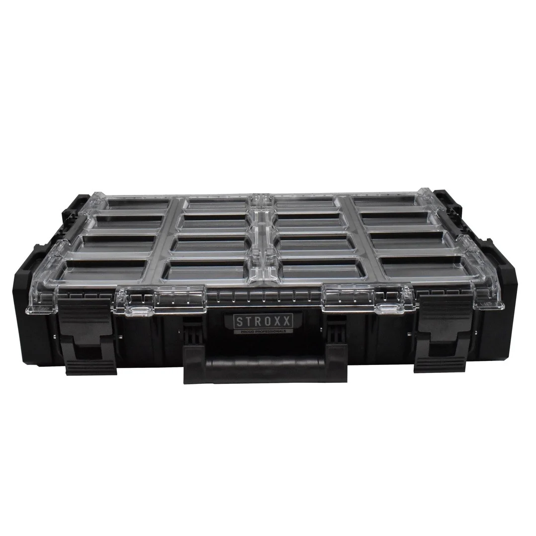 Cutie organizatoare STROXX Stroboxx XL cuplabila, dimensiune 852 X 387 X 131 mm culoare negru