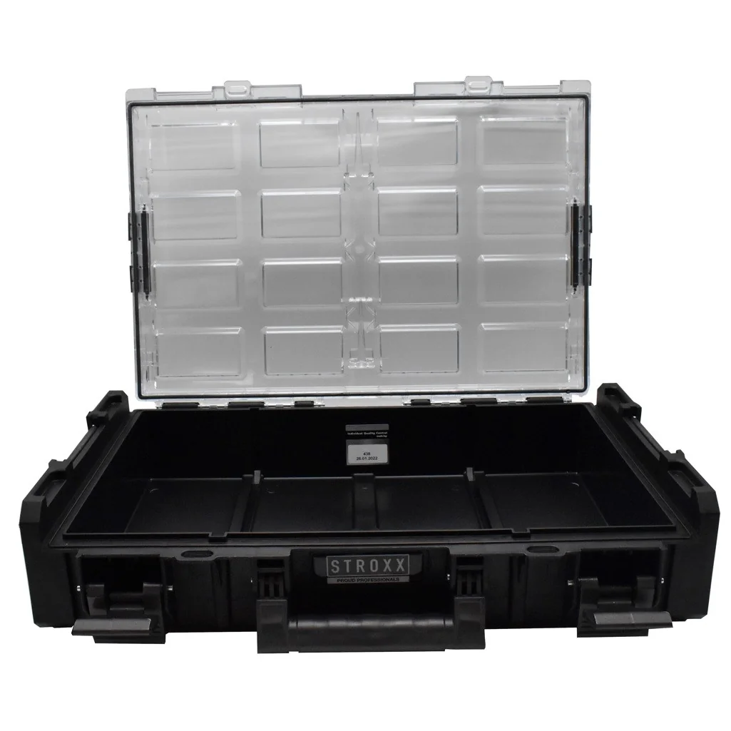 Cutie organizatoare STROXX Stroboxx XL cuplabila, dimensiune 852 X 387 X 131 mm culoare negru
