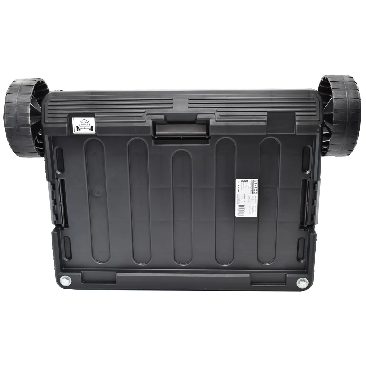 Platforma cu roti directoare si frana STROXX 745x510x180 mm potrivita cu cutiile organizatoare Stroboxx