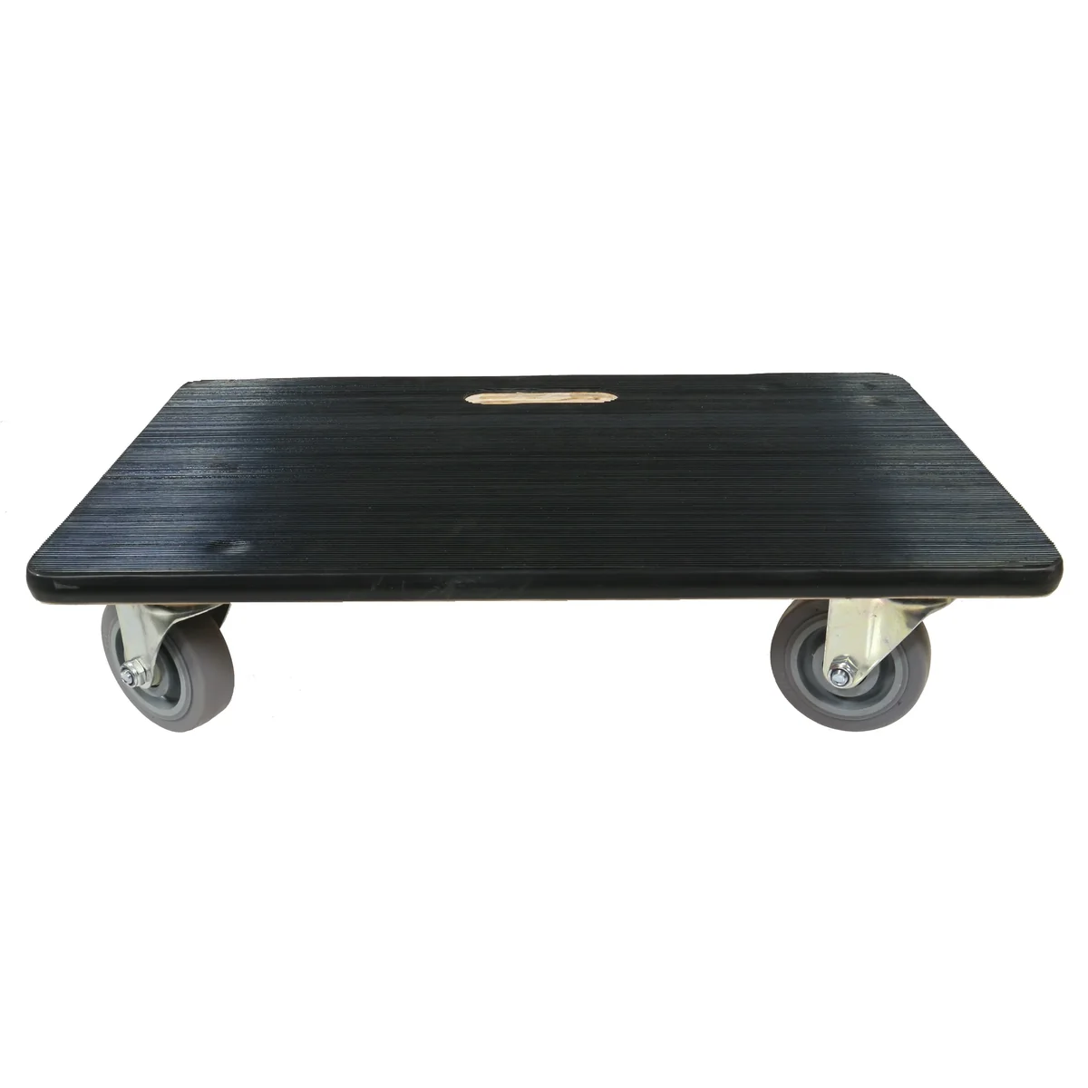 Platforma de transport cu roti STROXX, dimensiune 600 x 400 mm, cu 4 roti directoare, sarcina maxima 500 kg, culoare neagra