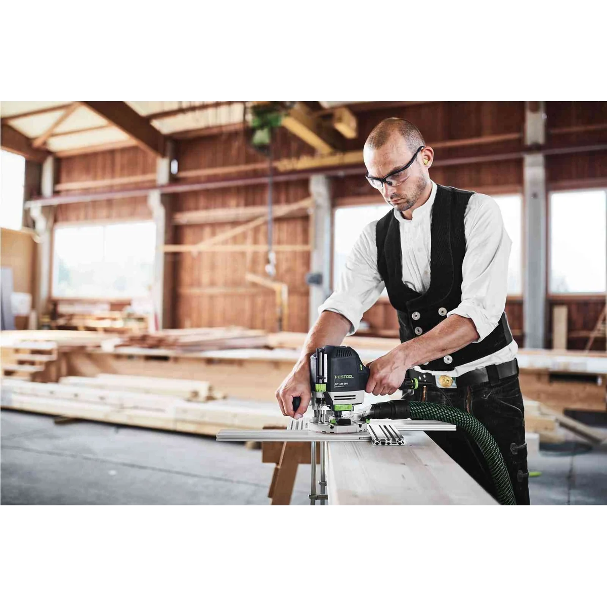 Masina de frezat FESTOOL OF 1400 EBQ-PLUS, 230 volti, 1400 Wati, (576207)