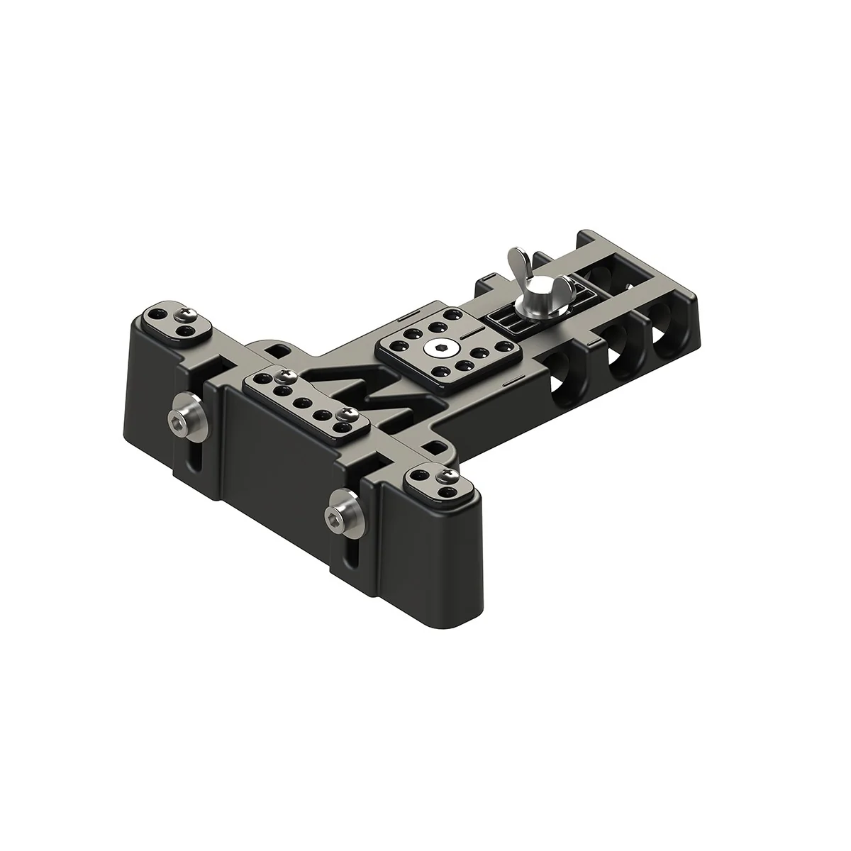 Sablon de gaurire destinat montajului balamalelor reglabile 3D Wala AXL 3 parti pe usi din PVC.