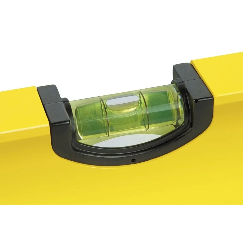 Nivela cu bula de aer STANLEY Classic cu doua fiole de verificare lungime 100 centimetri culoare galben STHT1-43105