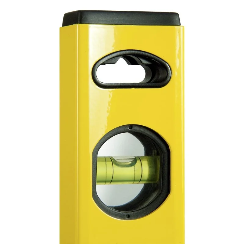 Nivela cu bula de aer STANLEY Classic cu doua fiole de verificare lungime 100 centimetri culoare galben STHT1-43105