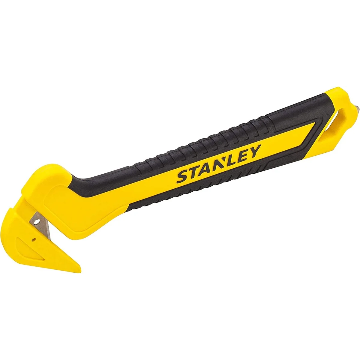 Cutter STANLEY cu lama ascunsa pentru taiere folii si benzi cu maner cauciucat DSTHT10356-0