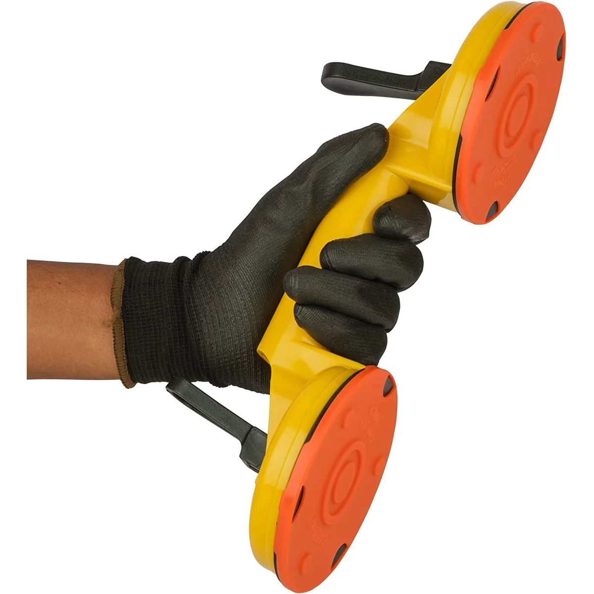 Ventuza dubla STANLEY pentru manipulare si transport geam, sticla, placi ceramice maxim 60 kg diametru 2x120 mm 2-14-054