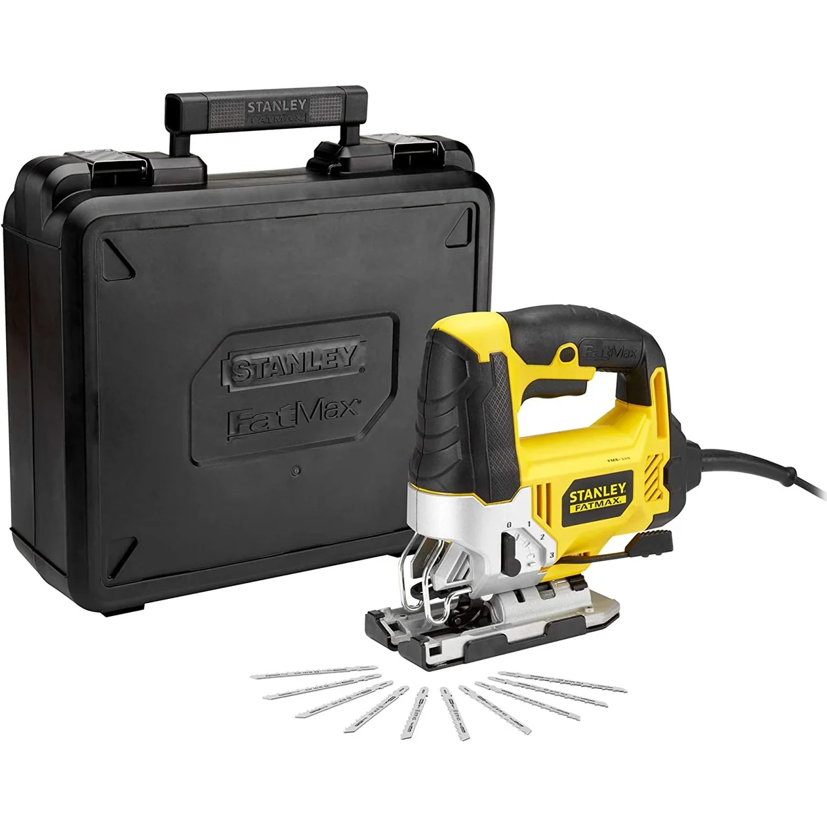 Fierastrau vertical STANLEY FATMAX 220 Volti 710 Wati cu 10 lame incluse FME340KA-QS