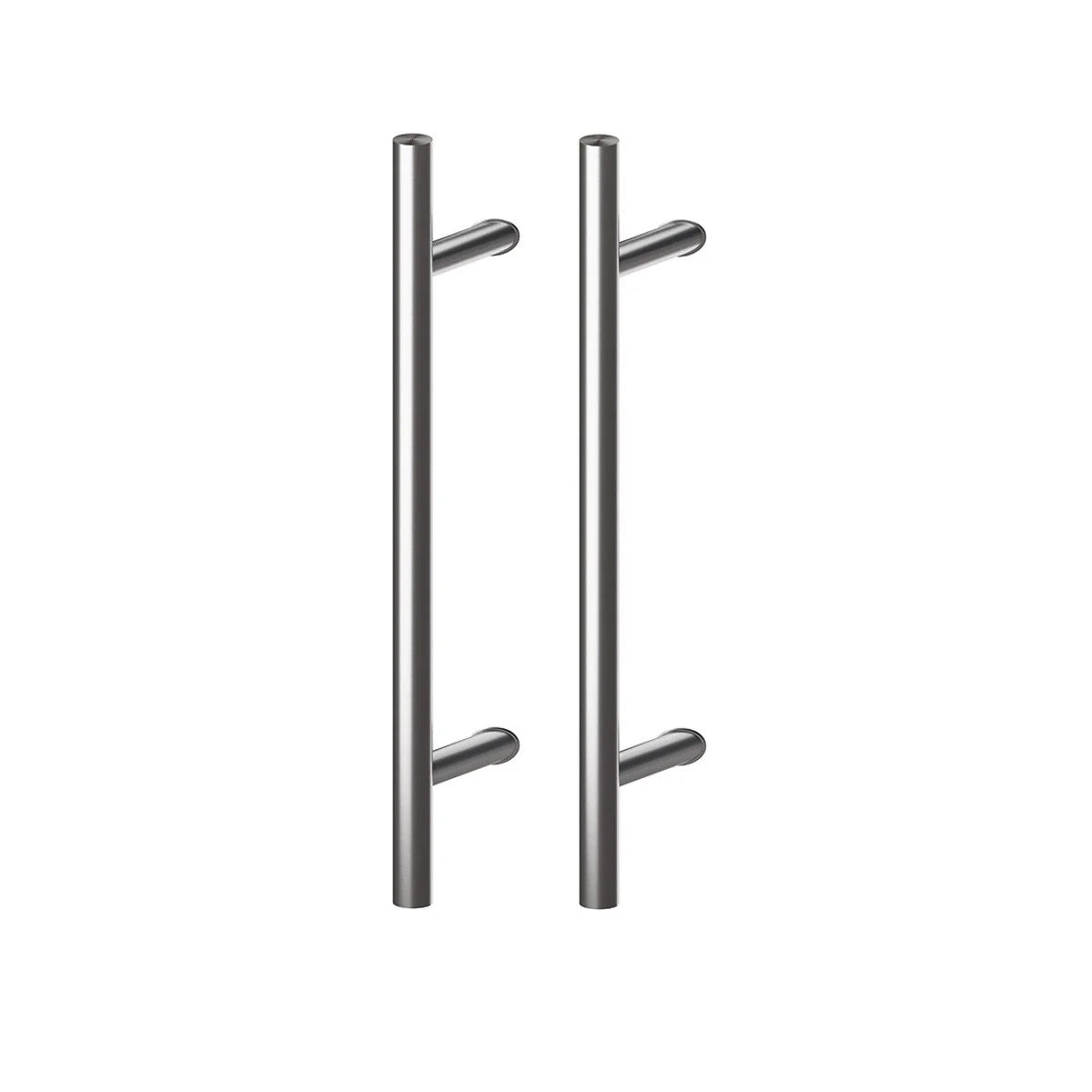 Set maner spatial pe ambele parti WALA din inox 304 rotund 30 mm lungime 600 mm asezare la 45 de grade cu accesorii de prindere