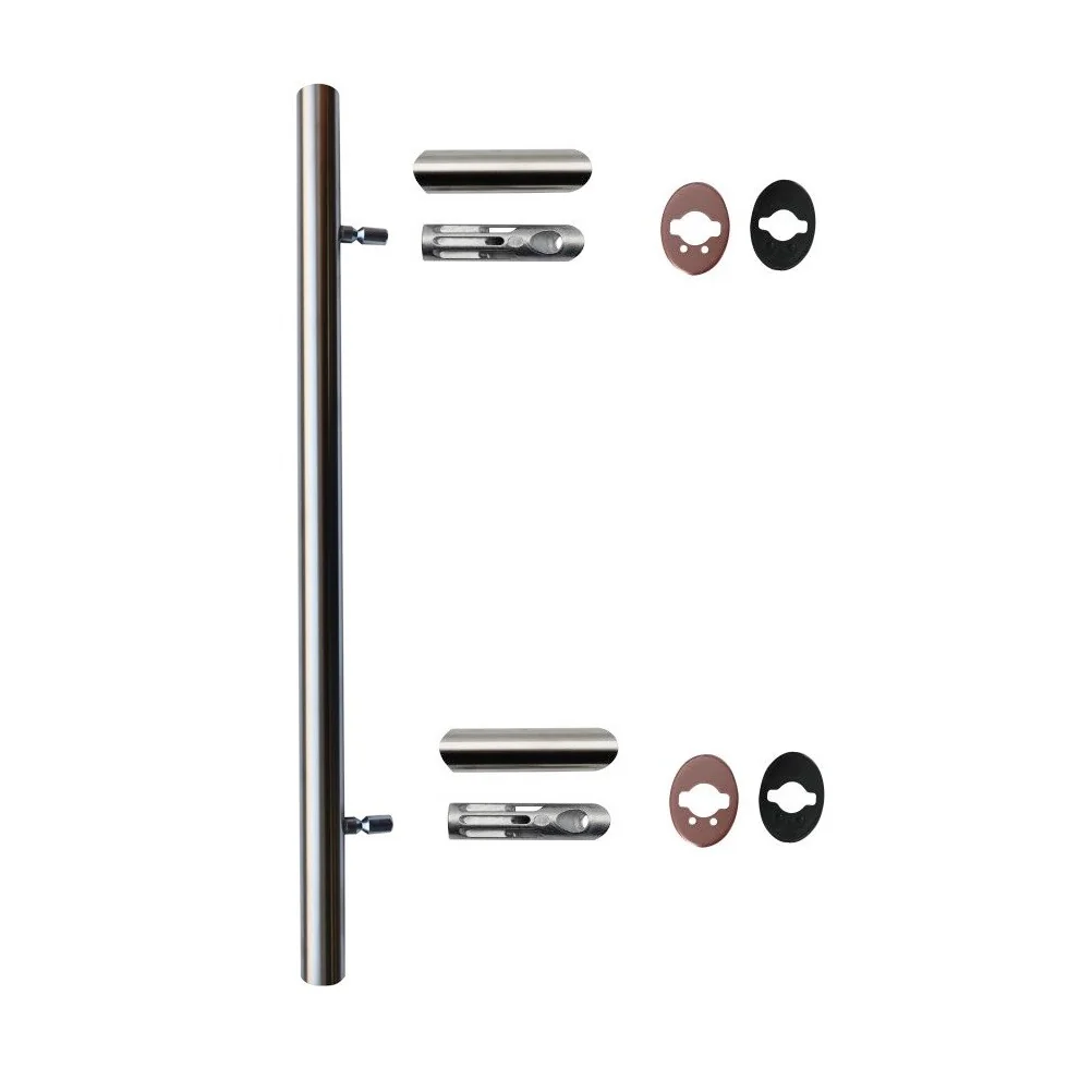 Maner spatial o singura parte WALA P45 inox 304 rotund 30 mm lungime 1400 mm asezare la 45 de grade fara accesorii de prindere