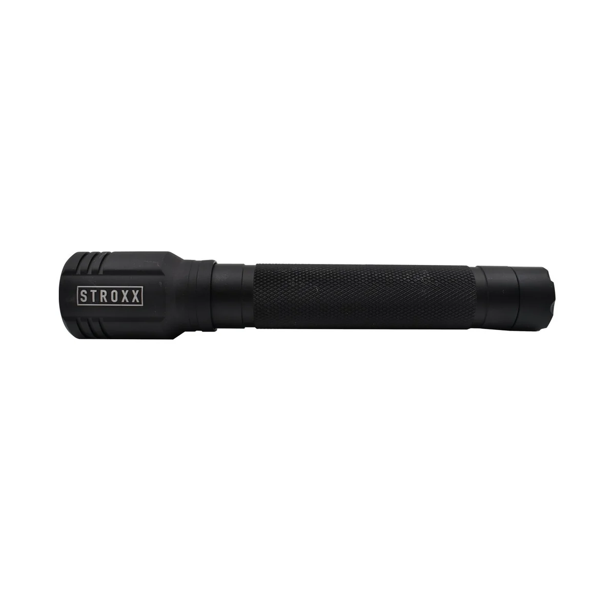 Lanterna led STROXX metalica, cu 2 baterii tip AA, 250 lumeni, culoare neagra