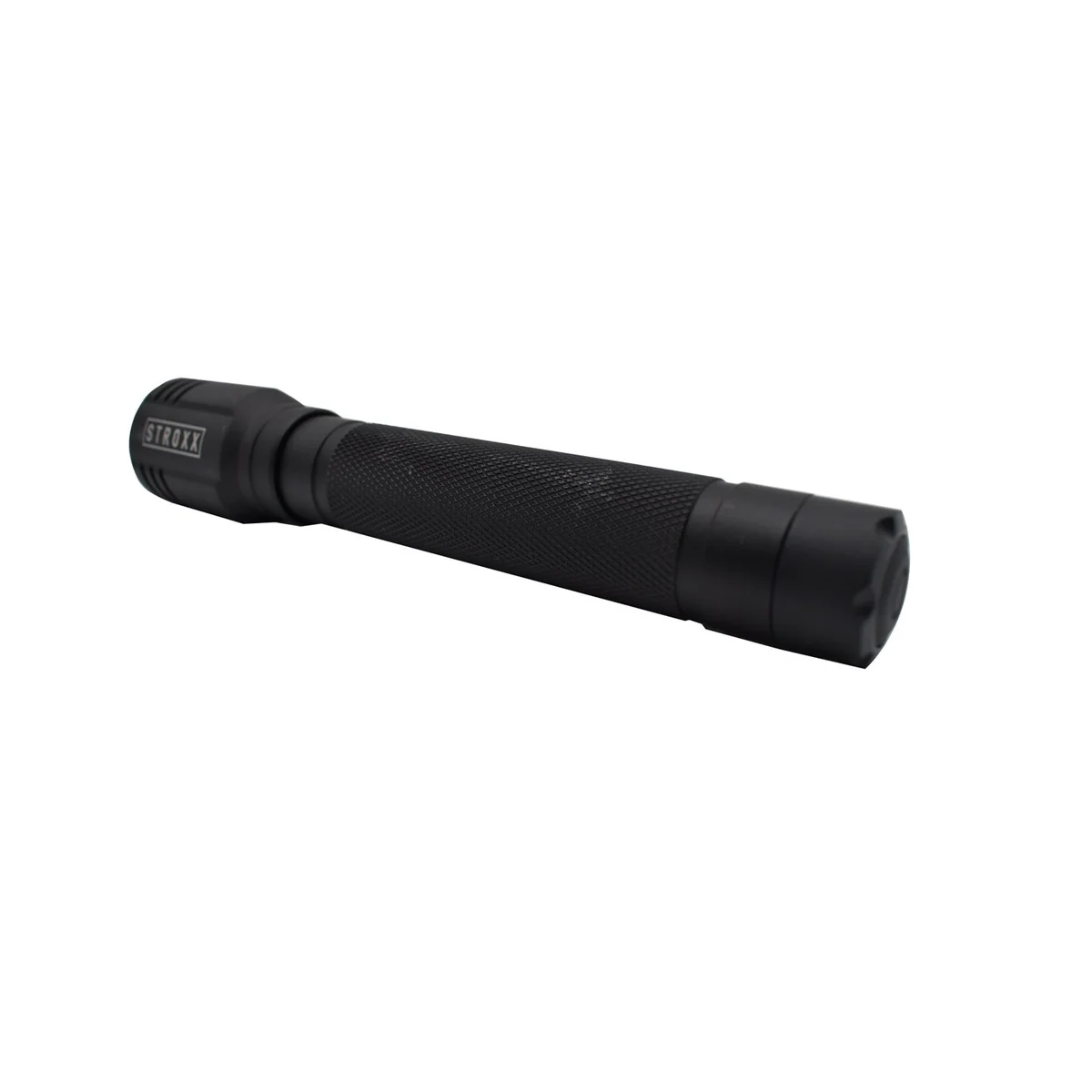 Lanterna led STROXX metalica, cu 2 baterii tip AA, 250 lumeni, culoare neagra