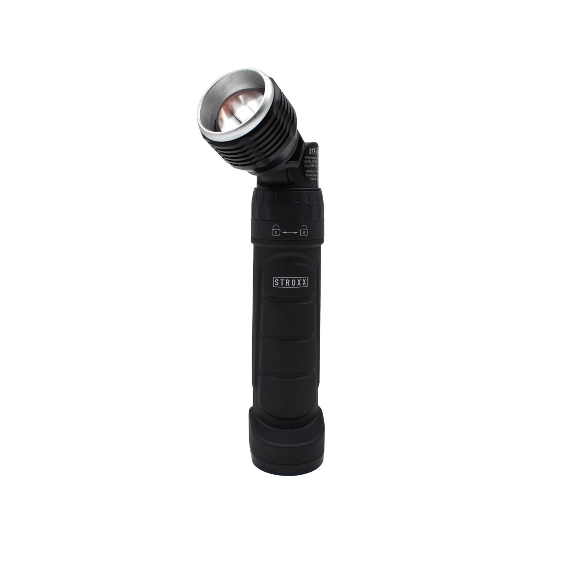 Lampa inspectie STROXX set 3 in 1 cu acumulator si incarcare micro USB culoare neagra