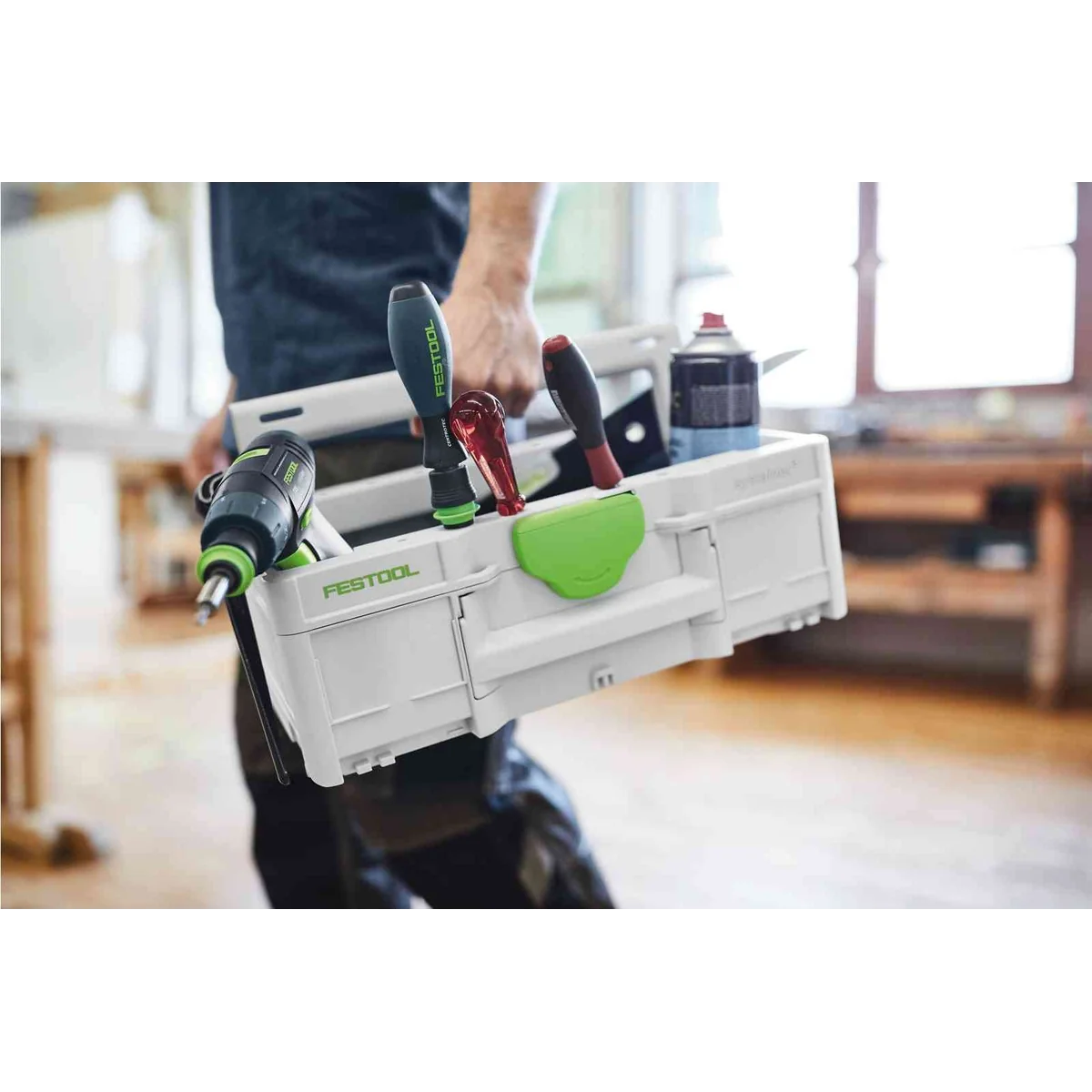 Cutie portscule ToolBox SYS3 TB L 137 Festool tip Systainer 508 x 296 x 136 mm