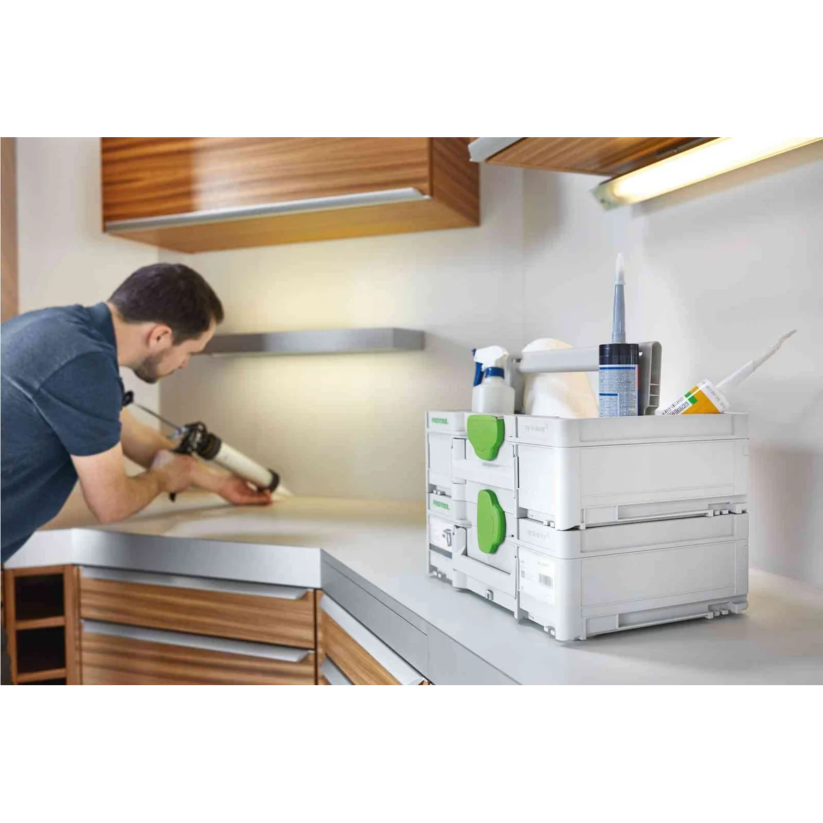 Cutie portscule ToolBox SYS3 TB M 137 Festool tip Systainer 396 x 296 x 137 mm