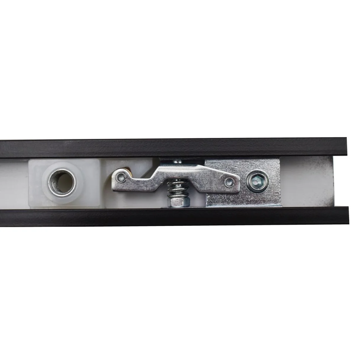 Amortizor de usa hidraulic cu sina, STROXX, piesa pt fixarea in pozitia deschis