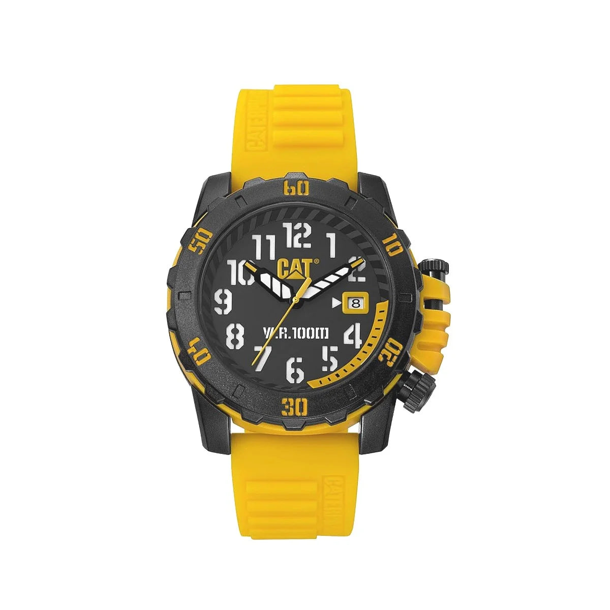 Ceas pentru barbati CAT BARRICADE, mecanism QUARTZ, analog, carcasa 44 mm, din plastic ABS, cadran negru, LK.171.27.117