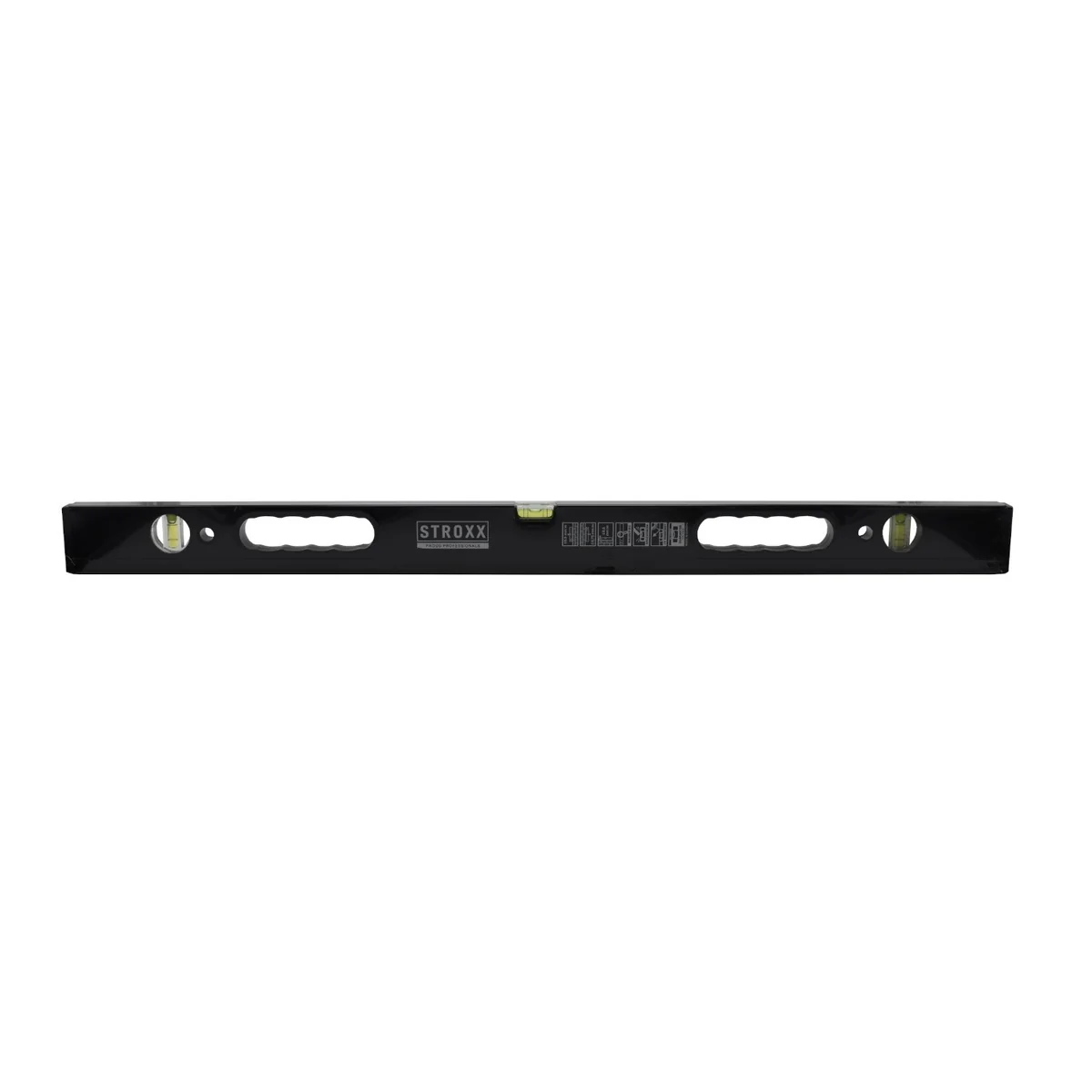 Nivela cu bula de aer STROXX profesional din aluminiu 180 cm cu doua manere integrate