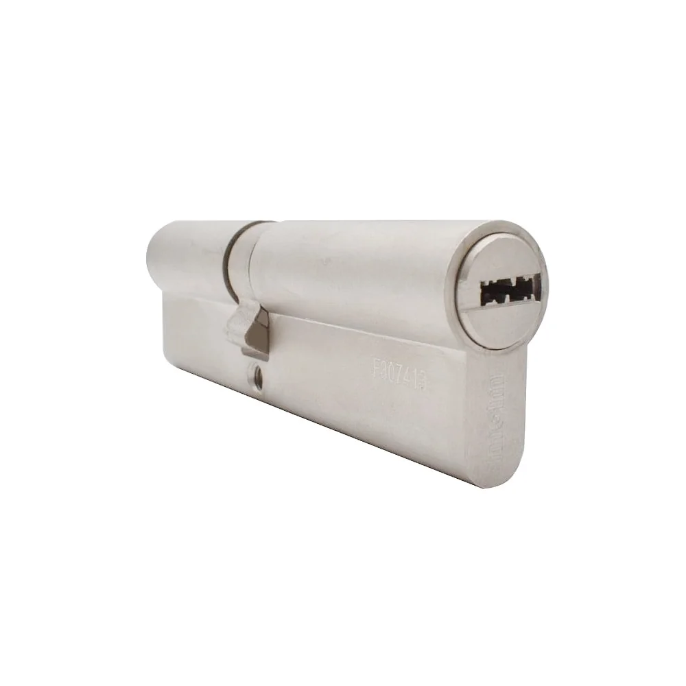 Cilindru de siguranta, mcm BPS 45x65, cu protectie la lovire, antigaurire, cartela pentru multiplicare chei, nichel, 5 chei